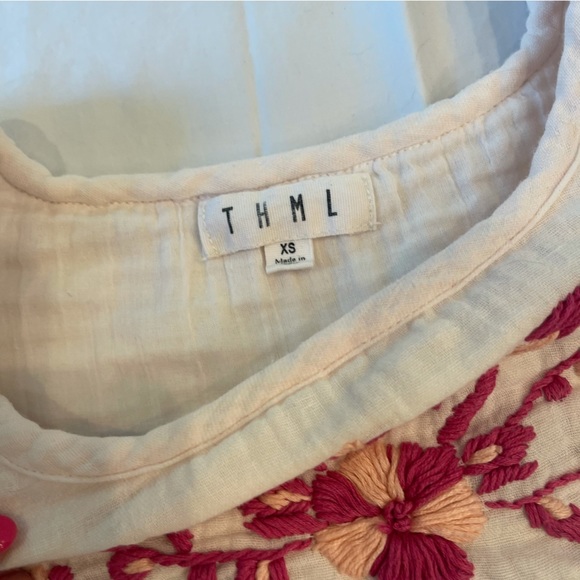 THML Embroidered Shift Dess - Picture 6 of 11